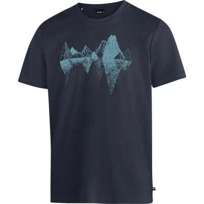 Maier Sports Tilia Pique M - Herren Funktionsshirt in Blau Maier Sports Tilia Pique M - Herren Funktionsshirt in Blau