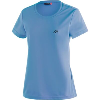 Maier Sports Blau Waltraud Shirt - Sneldrogende Outdoor Top Maier Sports Blau Waltraud Shirt - Sneldrogende Outdoor Top