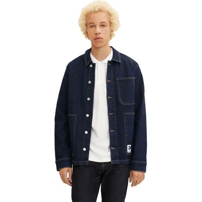 Tom Tailor Denim Donkerblauwe Jas - Regular Fit Tom Tailor Denim Donkerblauwe Jas - Regular Fit