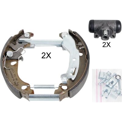 F.Becker_line - Bremsbackensatz HA - 20,6mm - Brake shoe set F.Becker_line - Bremsbackensatz HA - 20,6mm - Brake shoe set