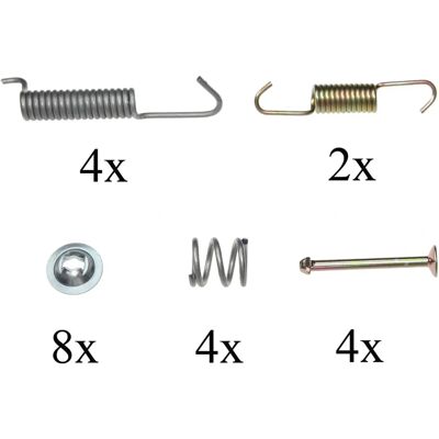 F.Becker_line - Mb008210 - Ø197mm - 40mm - Bremsbackensatz F.Becker_line - Mb008210 - Ø197mm - 40mm - Bremsbackensatz