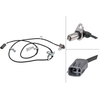 F.Becker_line - Raddrehzahl Sensor - grau - passiver Sensor - Sensor F.Becker_line - Raddrehzahl Sensor - grau - passiver Sensor - Sensor
