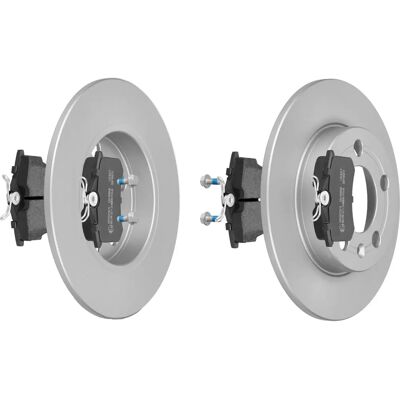 F.Becker_line Bremsensatz - Hintere Scheibenbremse - 239mm - für Skoda VW Audi VAG F.Becker_line Bremsensatz - Hintere Scheibenbremse - 239mm - für Skoda VW Audi VAG