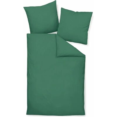 Janine PIANO 0125 77 Waldgrün Soft-Seersucker Bettwäsche - Bettwäsche Janine PIANO 0125 77 Waldgrün Soft-Seersucker Bettwäsche - Bettwäsche