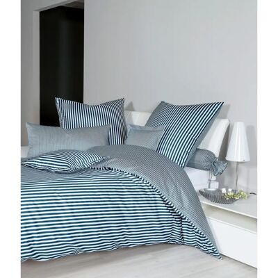 JANINE ModernClassic 3912 Baumwoll-Satin Blau - Bettbezug JANINE ModernClassic 3912 Baumwoll-Satin Blau - Bettbezug