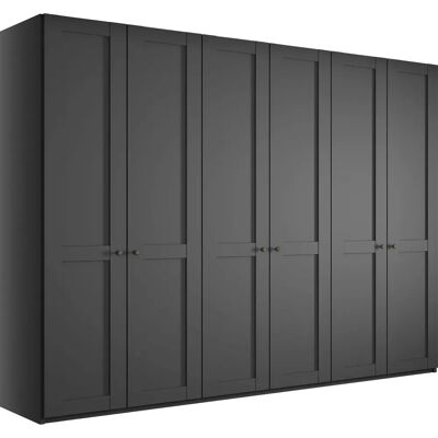 WIEMANN Göteborg Kleiderschrank - 6 Türen, Grau, 295cm WIEMANN Göteborg Kleiderschrank - 6 Türen, Grau, 295cm
