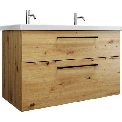 Burgbad Eqio Keramik-Waschtisch - Urban Oak Decor - 1230mm Burgbad Eqio Keramik-Waschtisch - Urban Oak Decor - 1230mm