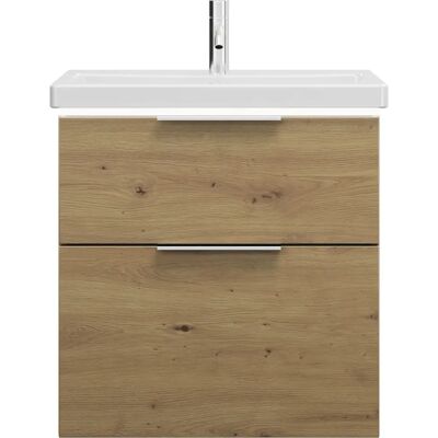 burgbad Eqio Keramik-Waschtisch Set - 630mm, Weiß burgbad Eqio Keramik-Waschtisch Set - 630mm, Weiß