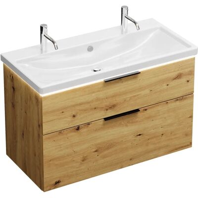 burgbad Eqio Keramik-Waschtisch - 1030 mm - Waschbecken burgbad Eqio Keramik-Waschtisch - 1030 mm - Waschbecken
