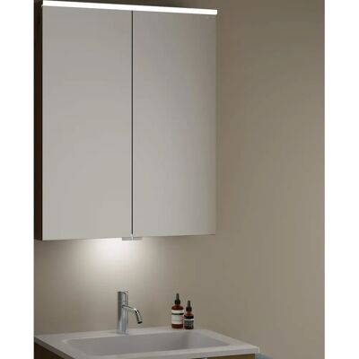 burgbad Eqio Spiegelschrank - LED, 2 Türen, 650x800mm burgbad Eqio Spiegelschrank - LED, 2 Türen, 650x800mm