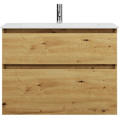 burgbad Lin20 Mineralguss-Waschtisch Weiß Glänzend - Waschbecken und Unterschrank burgbad Lin20 Mineralguss-Waschtisch Weiß Glänzend - Waschbecken und Unterschrank