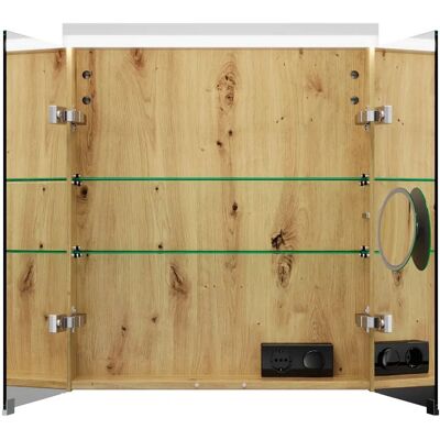 Burgbad Lin20 Spiegelschrank - LED-Beleuchtung, 2 Türen, 600x700x170mm, Eiche Dekor Urban Burgbad Lin20 Spiegelschrank - LED-Beleuchtung, 2 Türen, 600x700x170mm, Eiche Dekor Urban