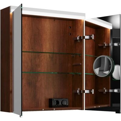 burgbad Lin20 Spiegelschrank - LED-Beleuchtung, 2 Türen, 600x700x170mm burgbad Lin20 Spiegelschrank - LED-Beleuchtung, 2 Türen, 600x700x170mm