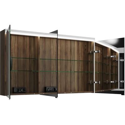 burgbad Lin20 Spiegelschrank - LED-Beleuchtung, 120 cm, 3 Türen, rechts burgbad Lin20 Spiegelschrank - LED-Beleuchtung, 120 cm, 3 Türen, rechts