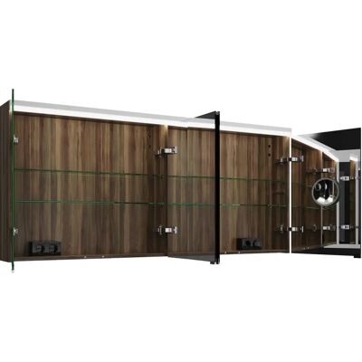 burgbad Lin20 Spiegelschrank - LED-Beleuchtung, 160 cm, 4 Spiegeltüren, Waschtischbeleuchtung burgbad Lin20 Spiegelschrank - LED-Beleuchtung, 160 cm, 4 Spiegeltüren, Waschtischbeleuchtung