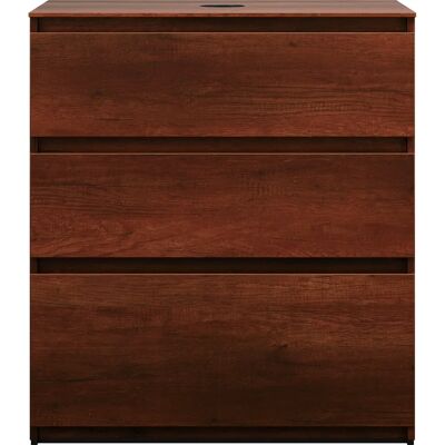 Burgbad Lin20 Waschtischunterschrank - Weiß, 3 Schubladen, 802x487x900mm Burgbad Lin20 Waschtischunterschrank - Weiß, 3 Schubladen, 802x487x900mm