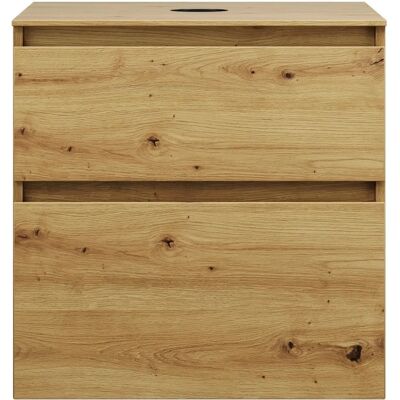 burgbad Lin20 Waschtischunterschrank - Eiche, 2 Auszüge, 552x602mm burgbad Lin20 Waschtischunterschrank - Eiche, 2 Auszüge, 552x602mm