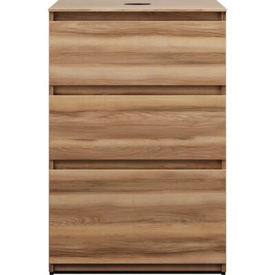burgbad Lin20 Wandmontage Waschtisch - 3 Schubladen, 552-602mm tief burgbad Lin20 Wandmontage Waschtisch - 3 Schubladen, 552-602mm tief