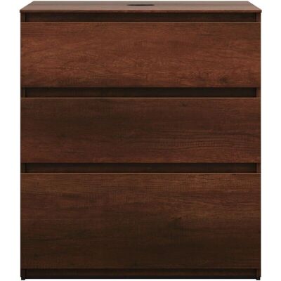 Armario de baño Burgbad Lin20 - Eiche, 3 cajones, 802x552x900mm Armario de baño Burgbad Lin20 - Eiche, 3 cajones, 802x552x900mm