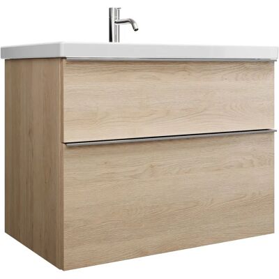 burgbad - Eqio - 83 cm - Eiche Cashmere - basin cabinet burgbad - Eqio - 83 cm - Eiche Cashmere - basin cabinet