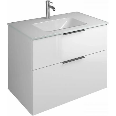 burgbad - Eqio - 820 mm - Glas-Waschtisch - Badezimmer-Waschtisch burgbad - Eqio - 820 mm - Glas-Waschtisch - Badezimmer-Waschtisch