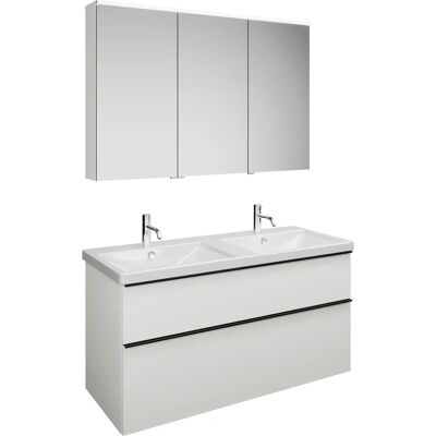 Burgbad Eqio Set - Badezimmermöbelset mit Spiegel, Doppelwaschtisch, IP24 Burgbad Eqio Set - Badezimmermöbelset mit Spiegel, Doppelwaschtisch, IP24