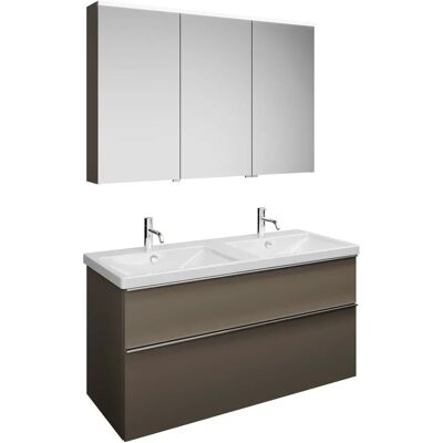 burgbad Eqio Möbel - Doppelwaschtisch, 123cm, Griff G0146 burgbad Eqio Möbel - Doppelwaschtisch, 123cm, Griff G0146