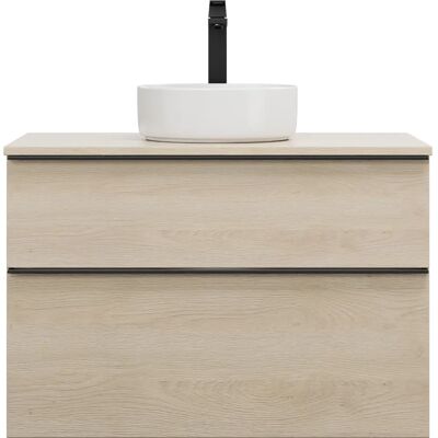 Burgbad Eqio Waschtisch - Keramik, Rund, Mittig, 900mm Burgbad Eqio Waschtisch - Keramik, Rund, Mittig, 900mm