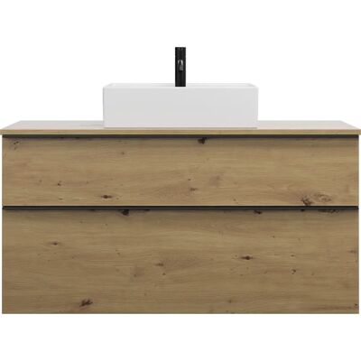 Burgbad Eqio Keramik-Aufsatzwaschtisch & Unterschrank - Quadratisch, Mittig, 1200mm Burgbad Eqio Keramik-Aufsatzwaschtisch & Unterschrank - Quadratisch, Mittig, 1200mm