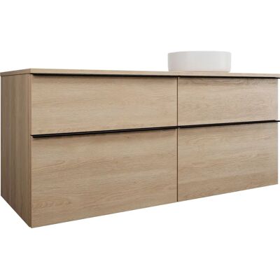 Burgbad Eqio Keramik-Waschtisch & Unterschrank - Rechts, 1400mm Burgbad Eqio Keramik-Waschtisch & Unterschrank - Rechts, 1400mm