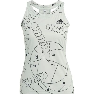 Adidas HM6523 Grön tennis-top för kvinnor - Träning året runt Adidas HM6523 Grön tennis-top för kvinnor - Träning året runt