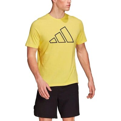 Adidas Train Icons 3-Bar Training T-Shirt - Feuchtigkeitsabsorbierend, Umweltfreundlich, Flexibel Adidas Train Icons 3-Bar Training T-Shirt - Feuchtigkeitsabsorbierend, Umweltfreundlich, Flexibel