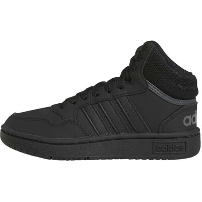 Dziecięce buty do koszykówki Adidas HR0228 - Czarny Dziecięce buty do koszykówki Adidas HR0228 - Czarny