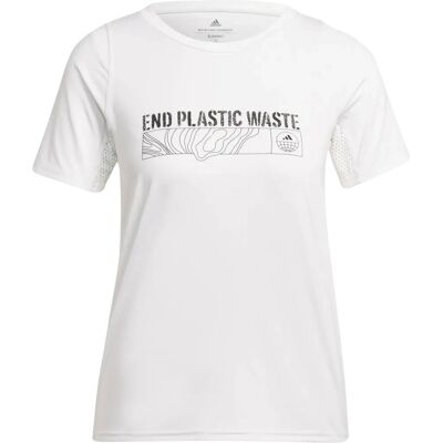 adidas Run Fast Weiß T-Shirt - Sportswear adidas Run Fast Weiß T-Shirt - Sportswear