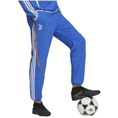 Adidas Juve Trening Woven Pant - Blauw - Broek Adidas Juve Trening Woven Pant - Blauw - Broek