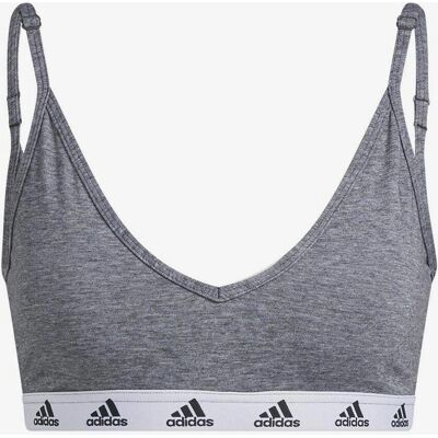 Soutien-gorge léger adidas Purebare Light-Support pour femmes - Gris - Publicité Soutien-gorge léger adidas Purebare Light-Support pour femmes - Gris - Publicité