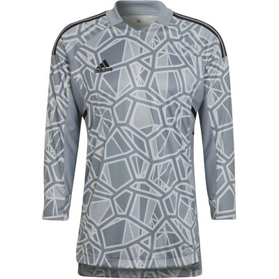 Koszulka bramkarska Condivo 22 z długim rękawem adidas - Jasnoszary Koszulka bramkarska Condivo 22 z długim rękawem adidas - Jasnoszary