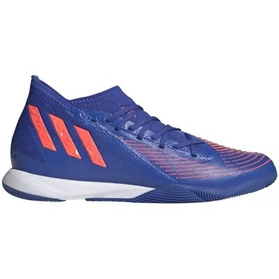 Buty do piłki nożnej Adidas Predator EDGE3 IN GX0021 - Mężczyźni, Niebieskie, 11 UK Buty do piłki nożnej Adidas Predator EDGE3 IN GX0021 - Mężczyźni, Niebieskie, 11 UK