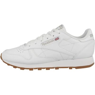 Reebok Classic Leather Trainers - Blanc - Femmes - Chaussures - Publicité Reebok Classic Leather Trainers - Blanc - Femmes - Chaussures - Publicité