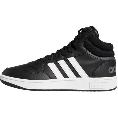 Tênis de basquete de cano alto Adidas GW3020 - Preto Tênis de basquete de cano alto Adidas GW3020 - Preto