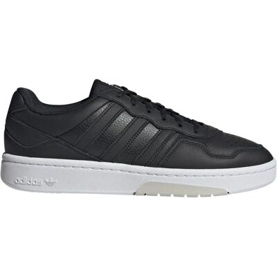 Adidas GX6319 Schwarze Leder Low Sneakers - Sneakers Adidas GX6319 Schwarze Leder Low Sneakers - Sneakers