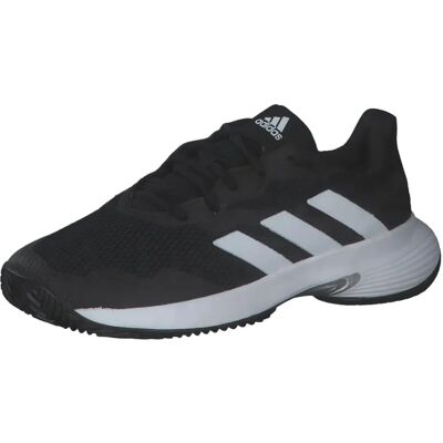 Adidas Schwarze Courtjam Control Tennisschuhe - Ganzjährig Damen Adidas Schwarze Courtjam Control Tennisschuhe - Ganzjährig Damen