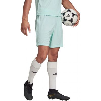 Adidas Entrada 22 Shorts - Weiß & Türkis - Fußball Adidas Entrada 22 Shorts - Weiß & Türkis - Fußball