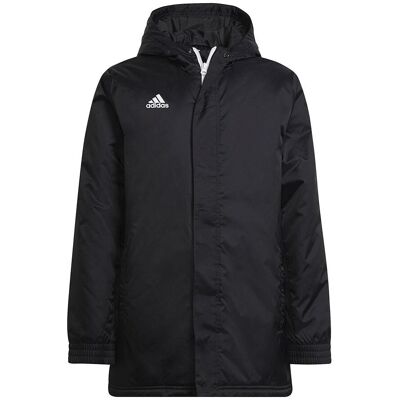 adidas - Entrada 22 Stadium Jacket - Zwart - Kinderen - Jacket adidas - Entrada 22 Stadium Jacket - Zwart - Kinderen - Jacket