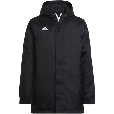 Geacă de stadion pentru copii adidas Entrada 22 - Neagră Geacă de stadion pentru copii adidas Entrada 22 - Neagră