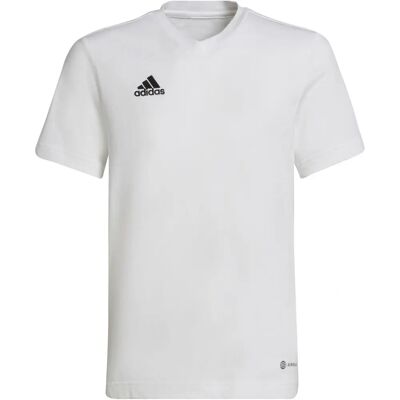 adidas ENT 22 Λευκό Μπλουζάκι με V-λαιμό - T-Shirt adidas ENT 22 Λευκό Μπλουζάκι με V-λαιμό - T-Shirt