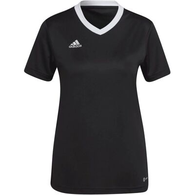 koszulka piłkarska adidas Entrada 22 Czarna - Odzież sportowa koszulka piłkarska adidas Entrada 22 Czarna - Odzież sportowa