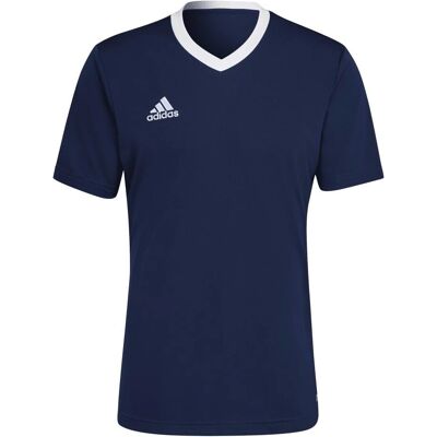 adidas Entrada 22 Football Shirt - Mens - Blue adidas Entrada 22 Football Shirt - Mens - Blue