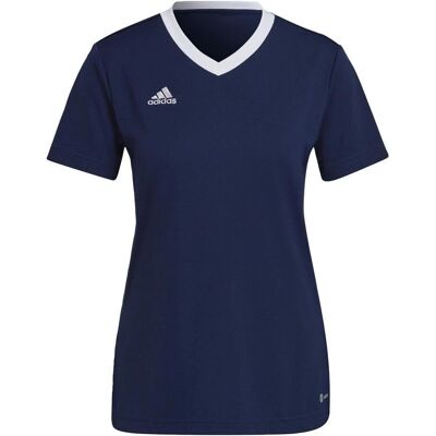 Maillot de football Adidas Entrada 22 - Marine/bleu - Pour femmes toute l'année - Publicité Maillot de football Adidas Entrada 22 - Marine/bleu - Pour femmes toute l'année - Publicité
