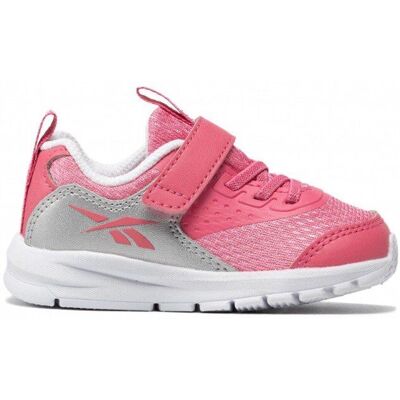 Reebok Rush Runner GW0007 Roz/Argint - Încălțăminte Reebok Rush Runner GW0007 Roz/Argint - Încălțăminte